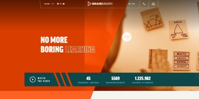 Brain bakery in website design